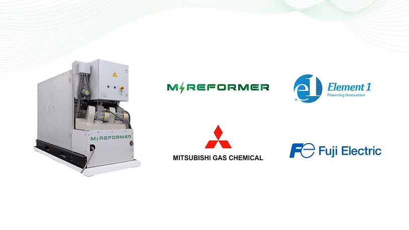Methanol Reformer and Element 1® highlight collaboration with Mitsubishi Gas Chemical following joint announcement with Fuji Electric